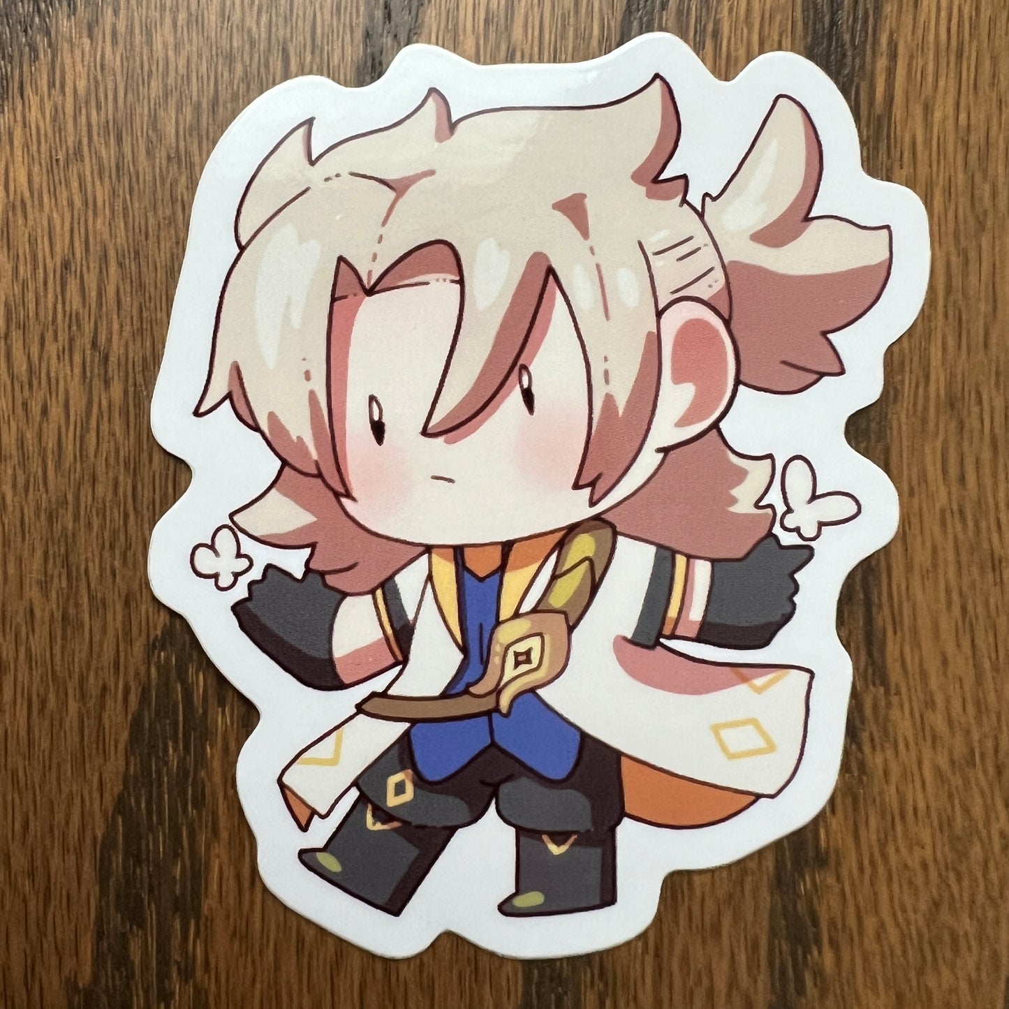 Genshin Impact Albedo Stickers - Die Cut