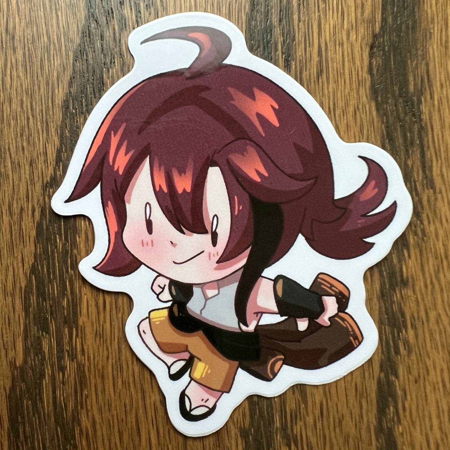 Genshin Impact Heizo Stickers - Die Cut
