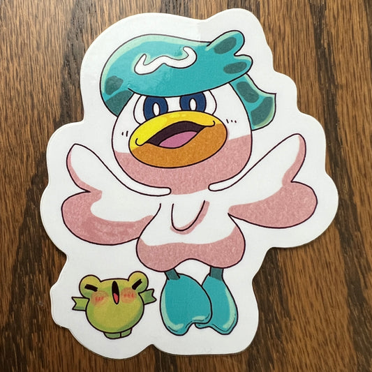 PKMN Anime Quaxchan Stickers - Die Cut
