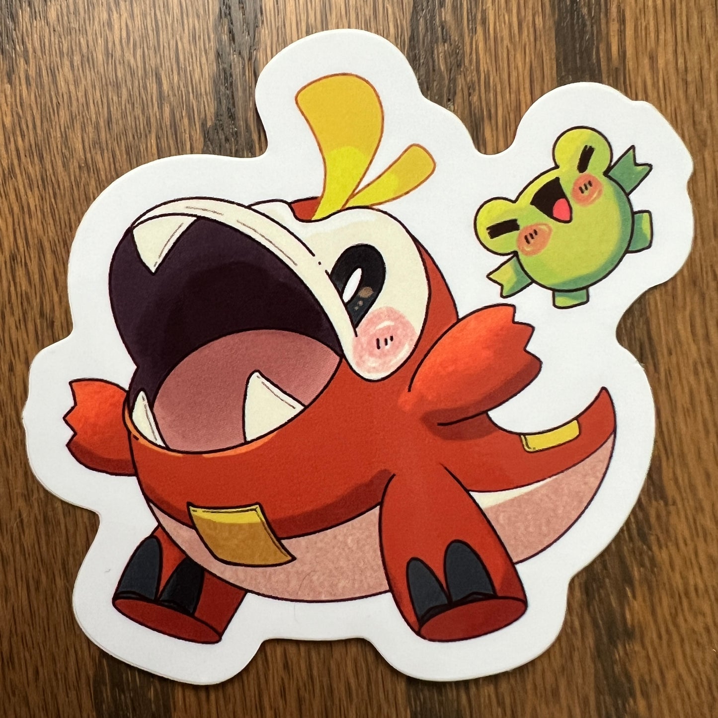 PKMN Anime Fuechan Stickers - Die Cut