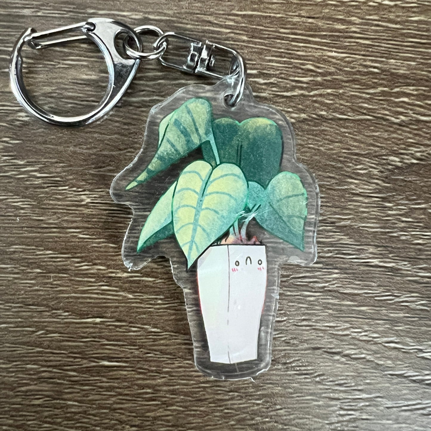PotHead Taro Plant Acrylic Charm Keychain Accessory #AC164