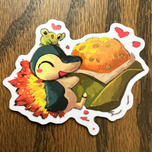 PKMN Anime Cyndachan Stickers - Die Cut