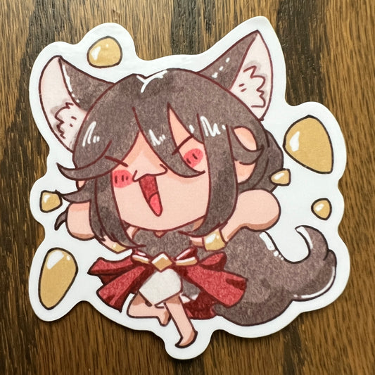 Honkai Star Rail Tingyun Chibi Stickers - Die Cut
