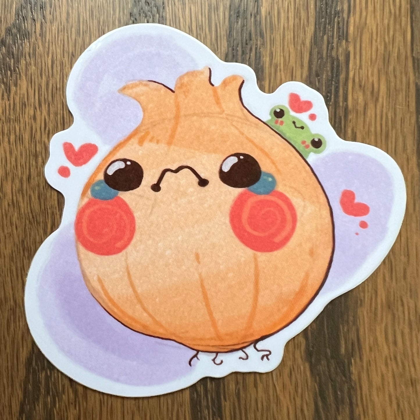 Onion Stickers - Die Cut