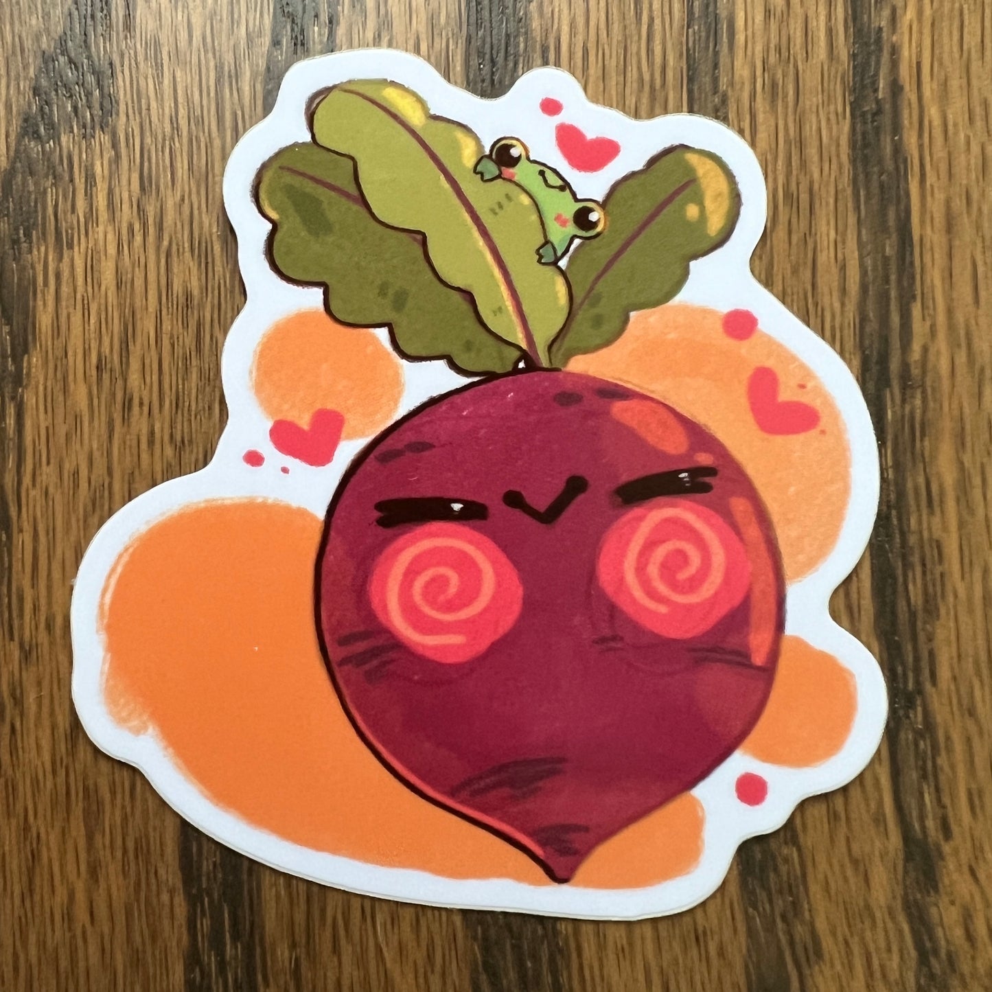 Beet Stickers - Die Cut