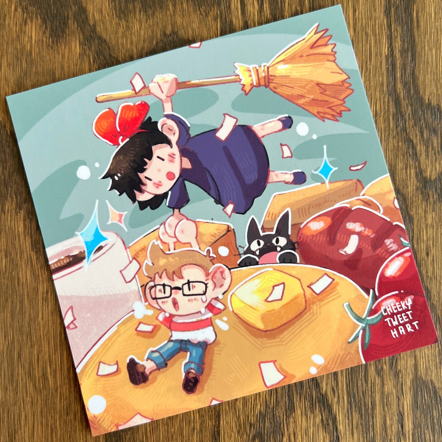 SG Witch Delivery Service Art Prints #AP320