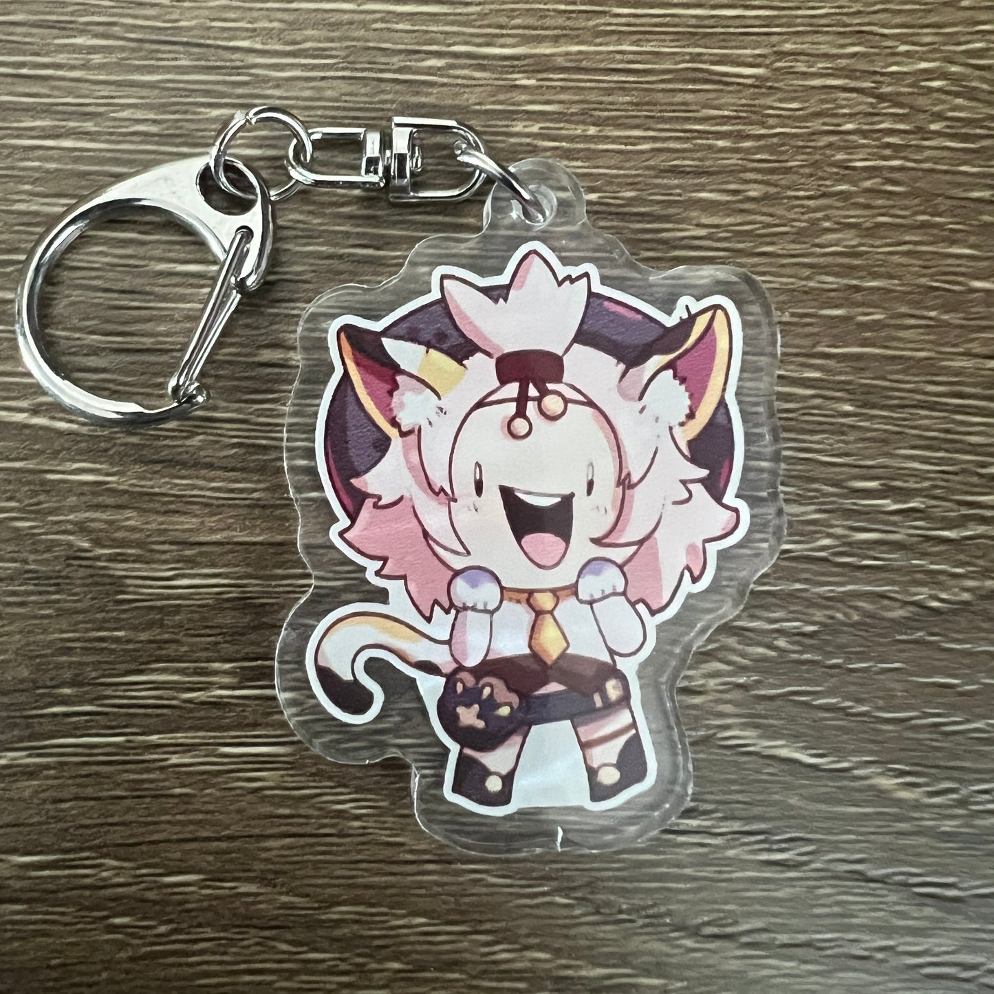 Genshin Impact Diona Chibi Acrylic Charm Keychain Accessory #AC183