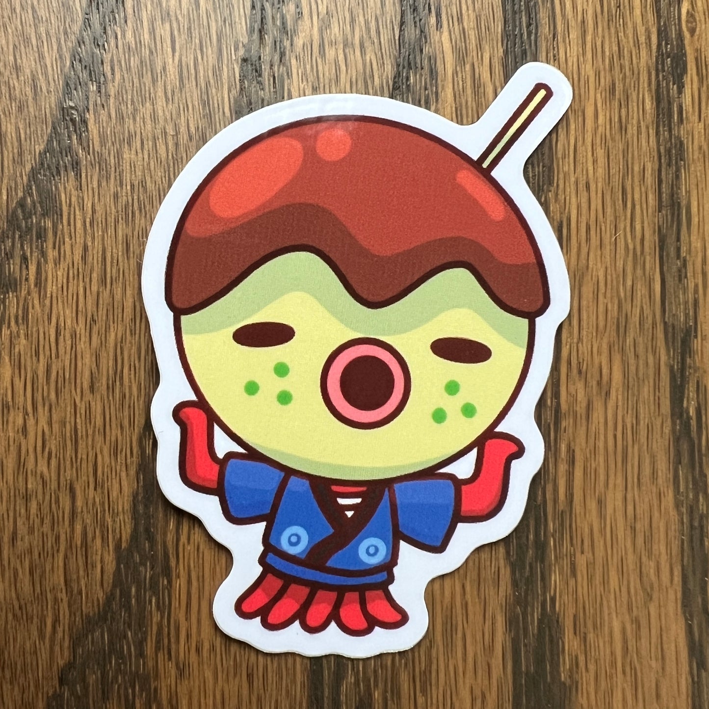 ACNH Zucker Octopus Stickers - Die Cut