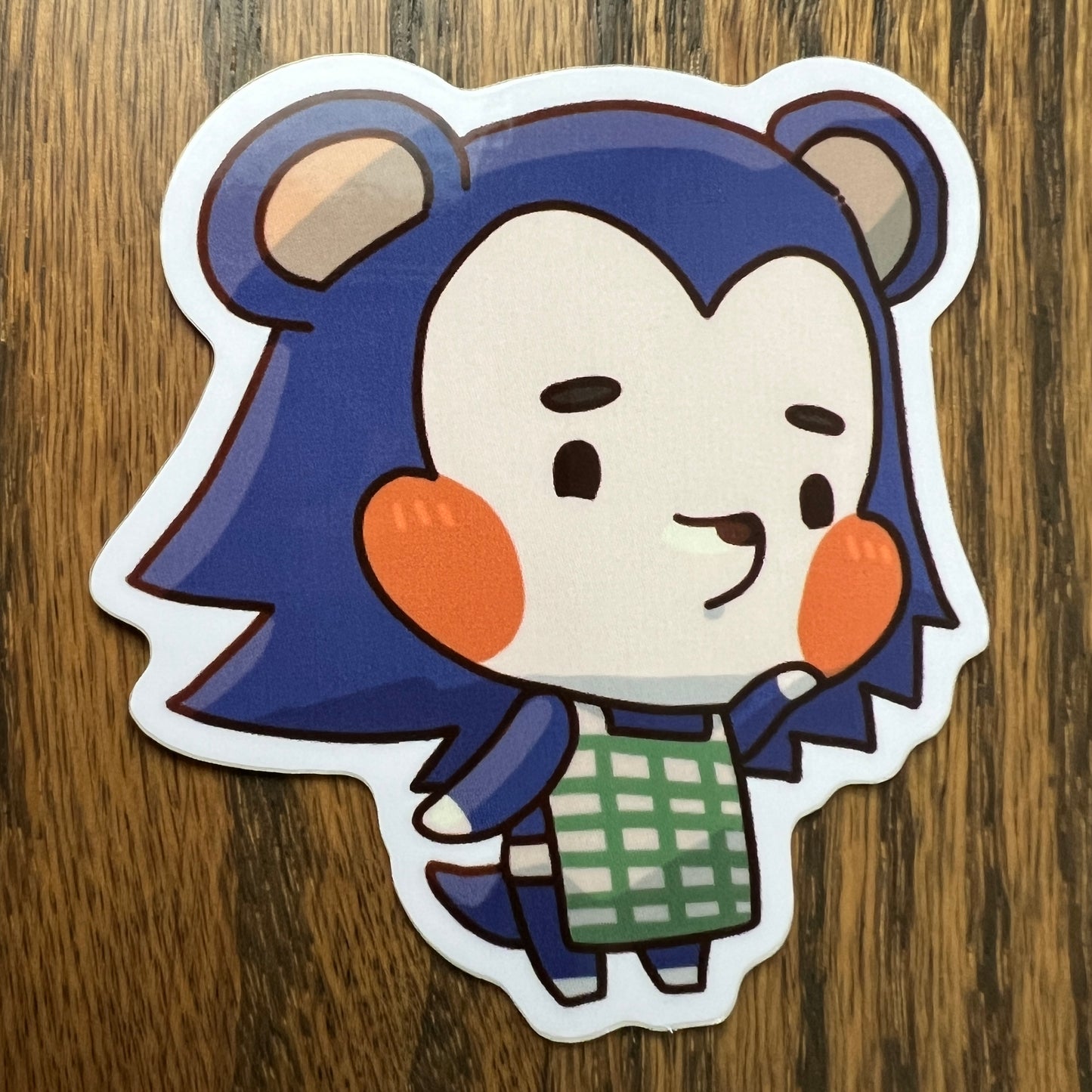 ACNH Mabel Game Hedgehog Stickers - Die Cut