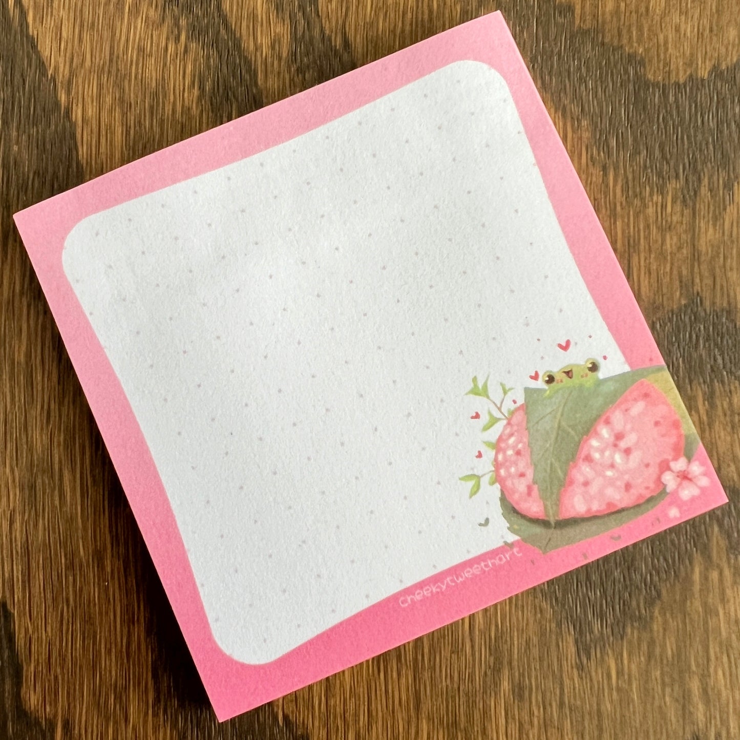 Sakuramochi Food Dot Sticky Notes #NP033