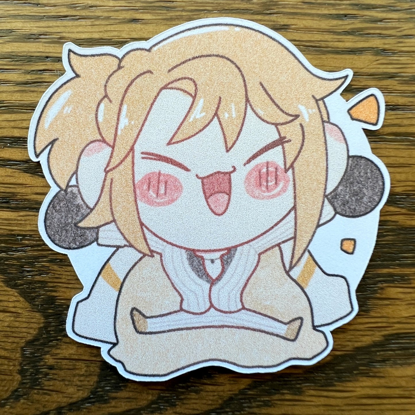 NJSJ Vtuber Chibi Luca Stickers - Die Cut