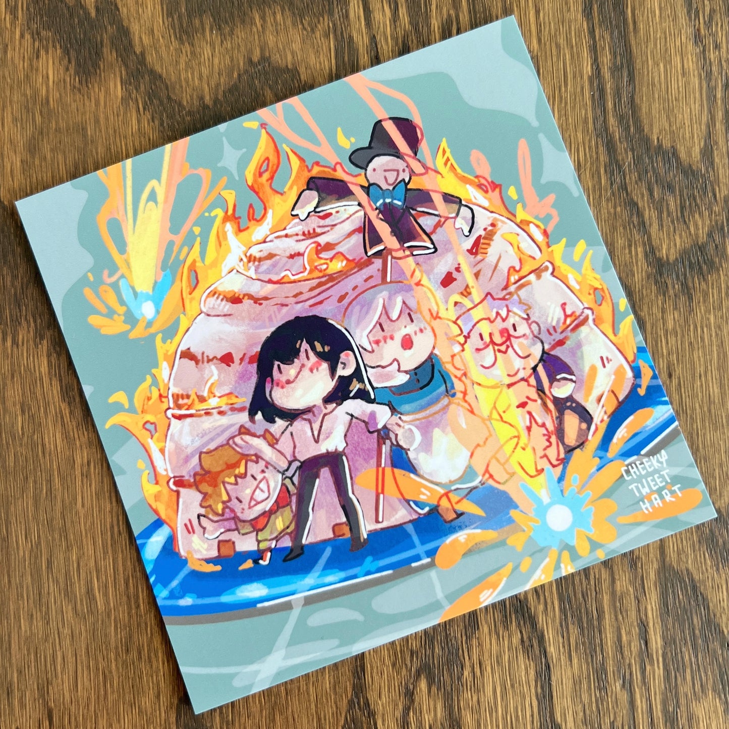 SG Mage Star Fall Art Prints #AP315