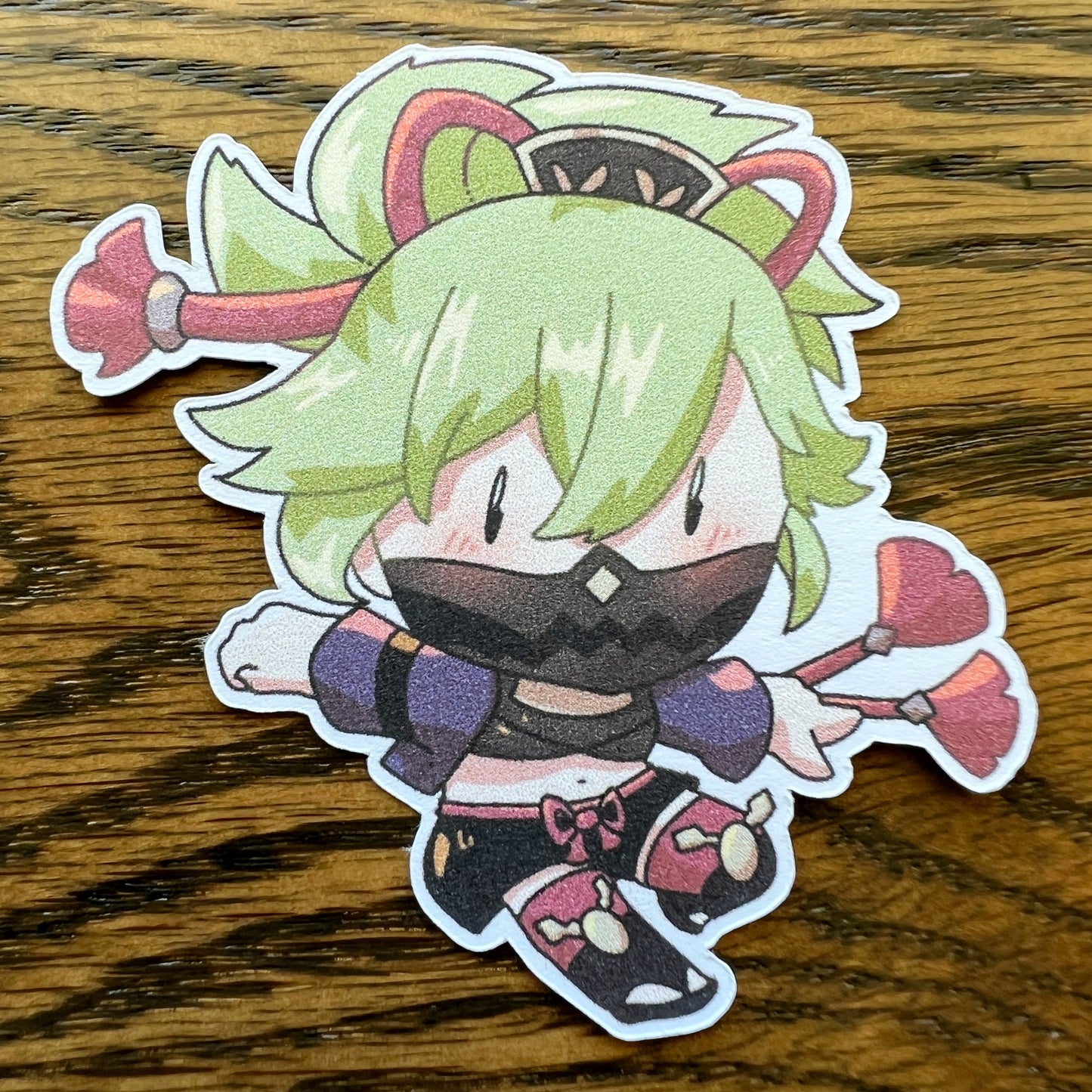 Genshin Impact Shinobu Stickers - Die Cut
