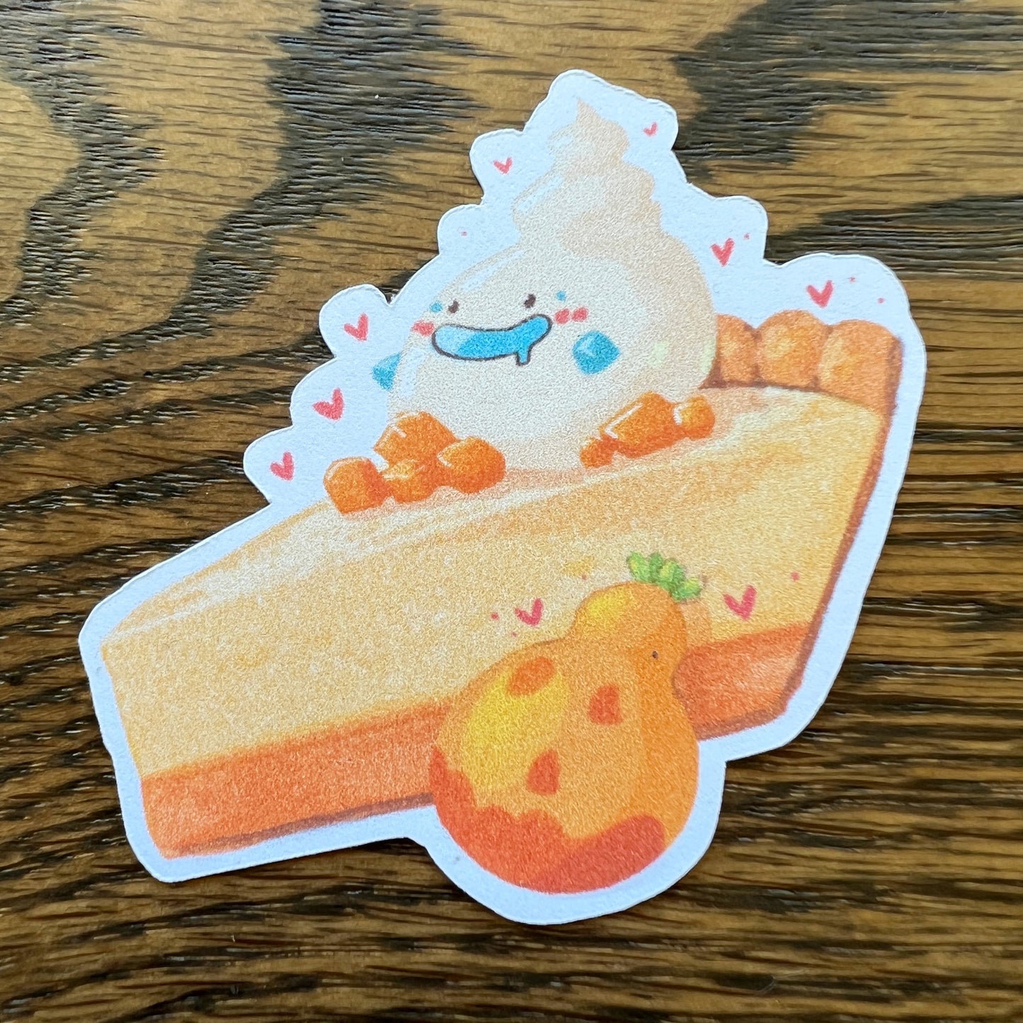 PKMN Anime Lapapa Berry Papaya Pie Stickers - Die Cut