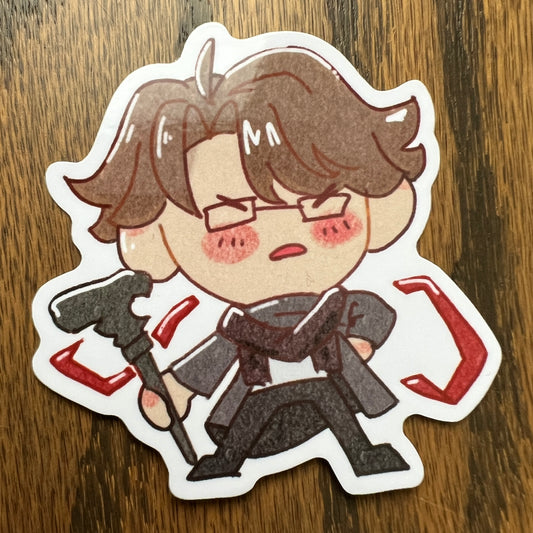 Honkai Star Rail Welt Chibi Stickers - Die Cut