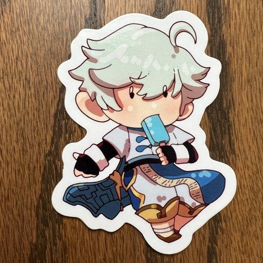 Genshin Impact Chongyun Stickers - Die Cut