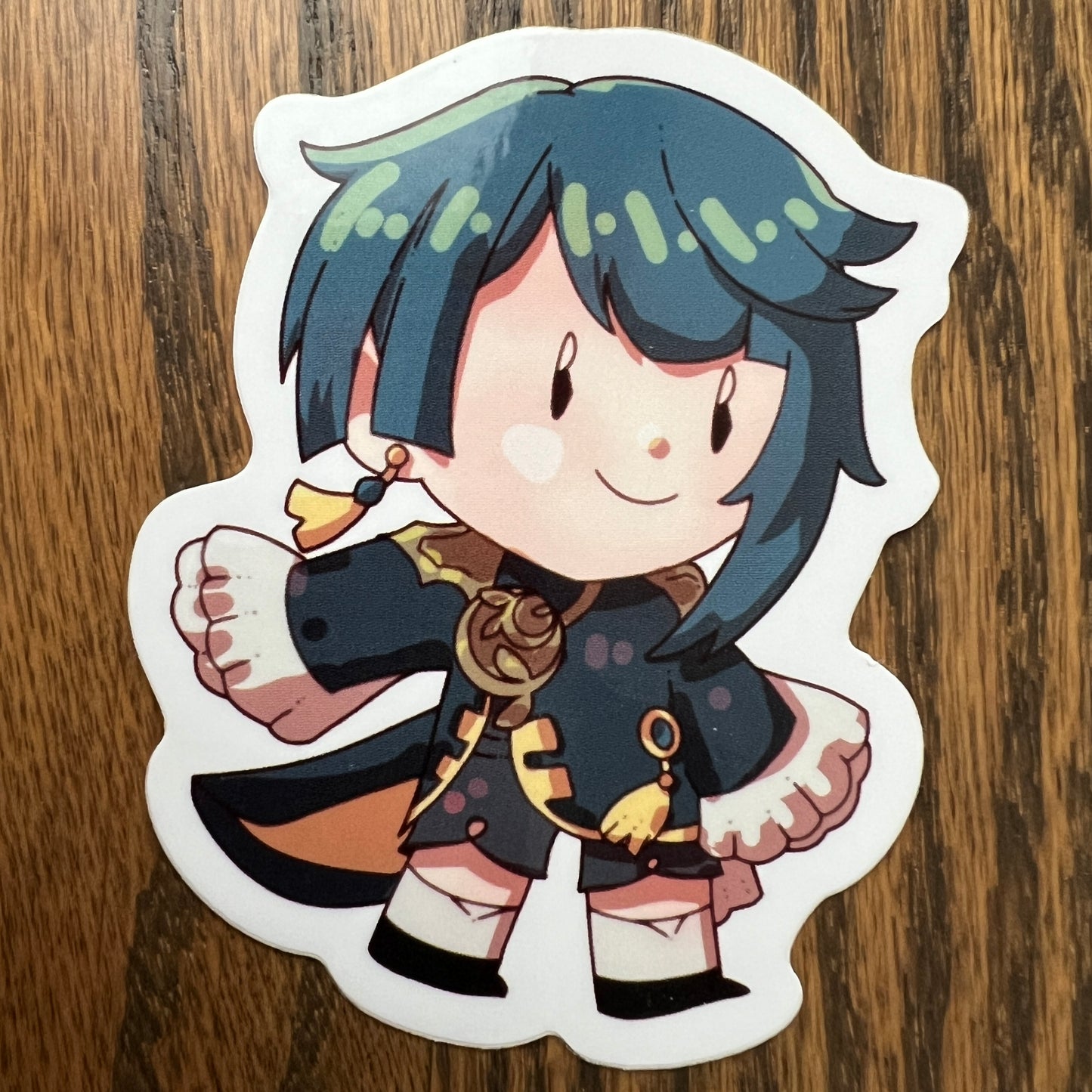 Genshin Impact Xingqiu Stickers - Die Cut