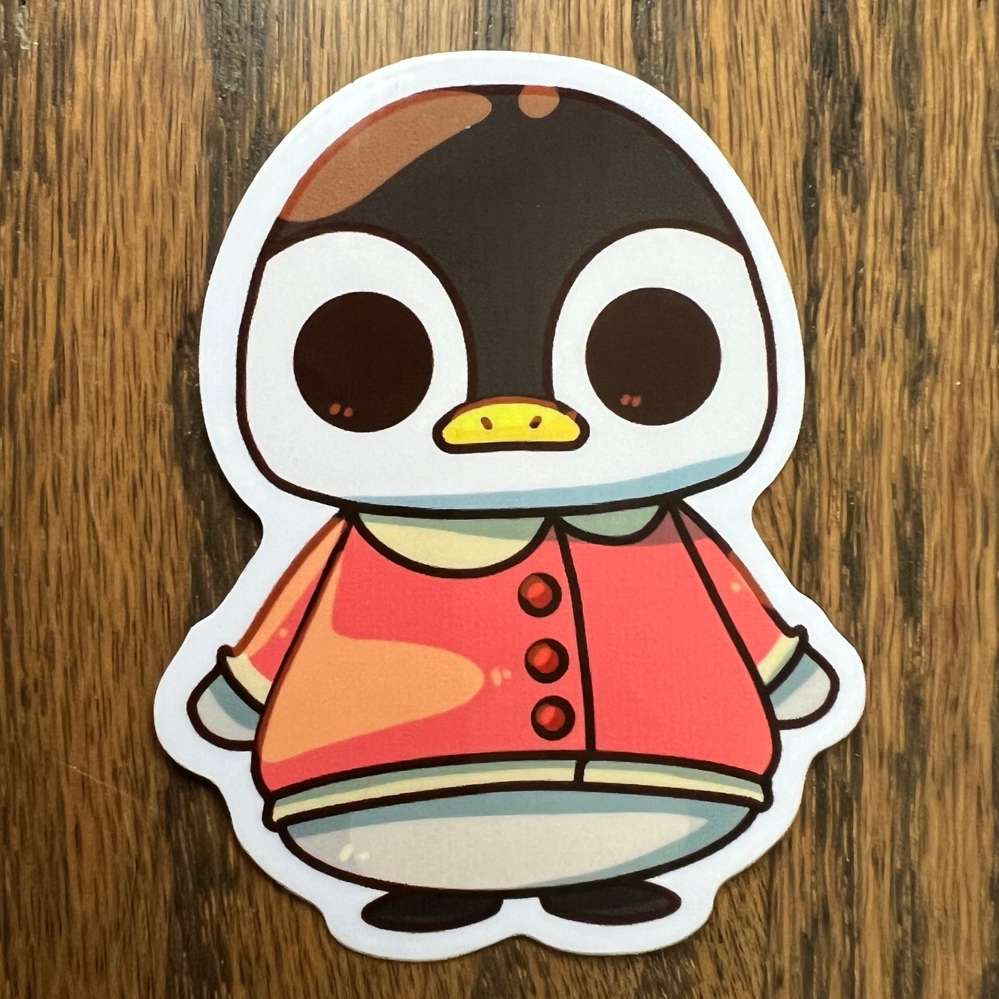 ACNH Aurora Game Penguin Stickers - Die Cut