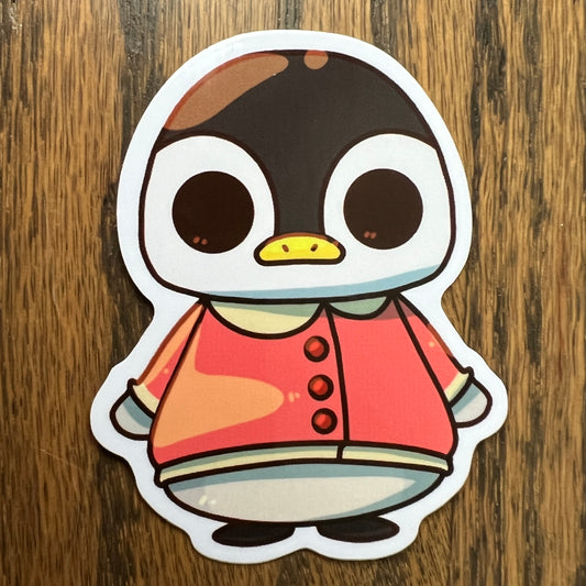 ACNH Aurora Game Penguin Stickers - Die Cut