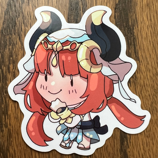 Genshin Impact Nilou Stickers - Die Cut