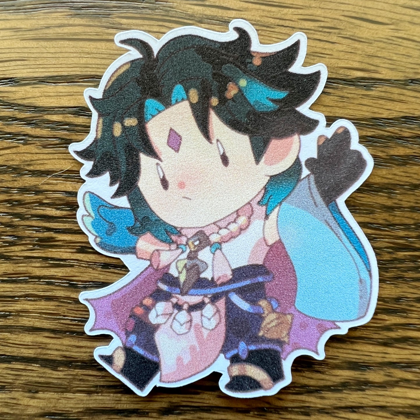 Genshin Impact Xiao Stickers - Die Cut