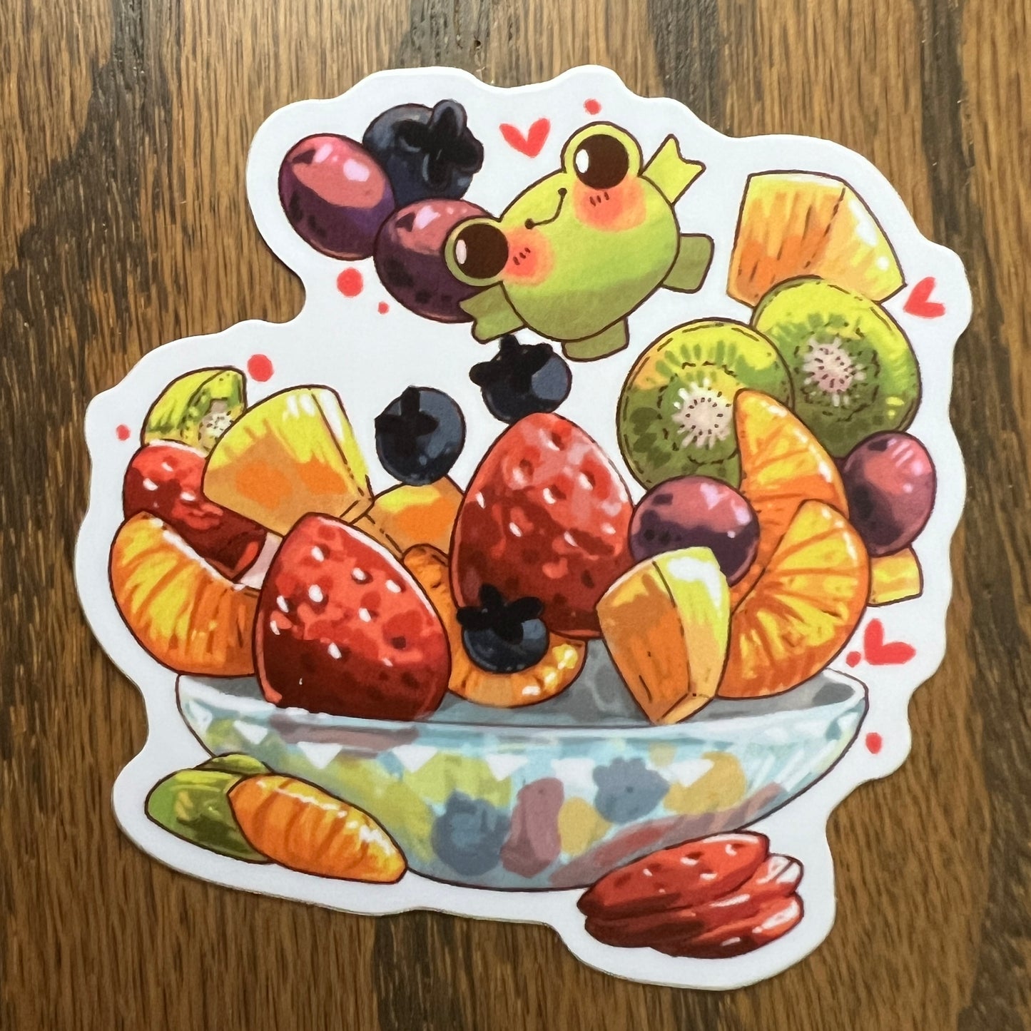 Fruit Salad Stickers - Die Cut