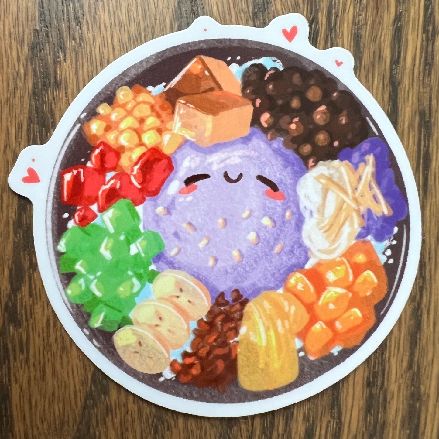 Halo Halo Stickers - Die Cut