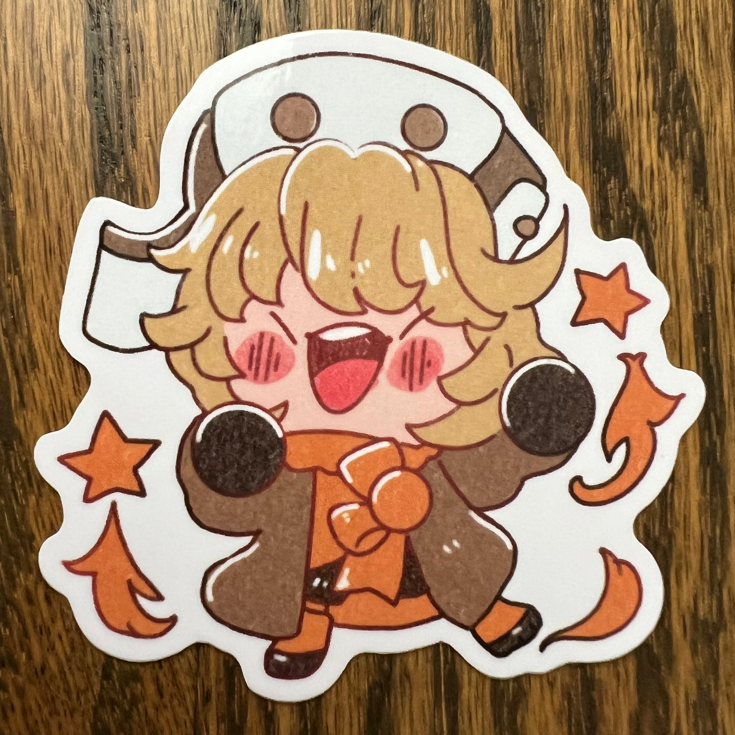 Honkai Star Rail Hook Chibi Stickers - Die Cut