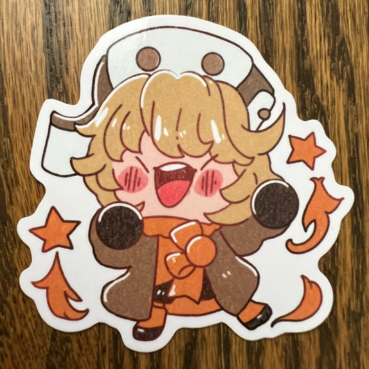 Honkai Star Rail Hook Chibi Stickers - Die Cut