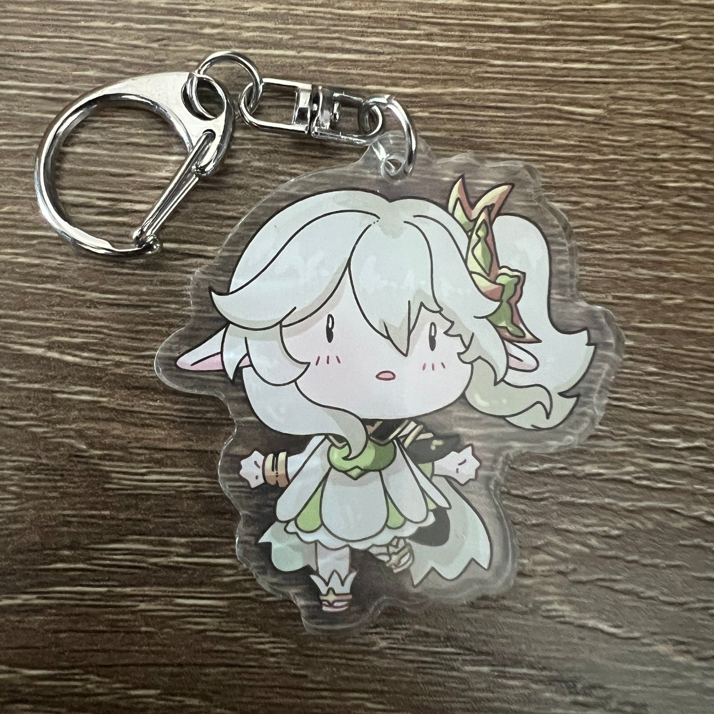 Genshin Impact Nahida Chibi Acrylic Charm Keychain Accessory #AC194