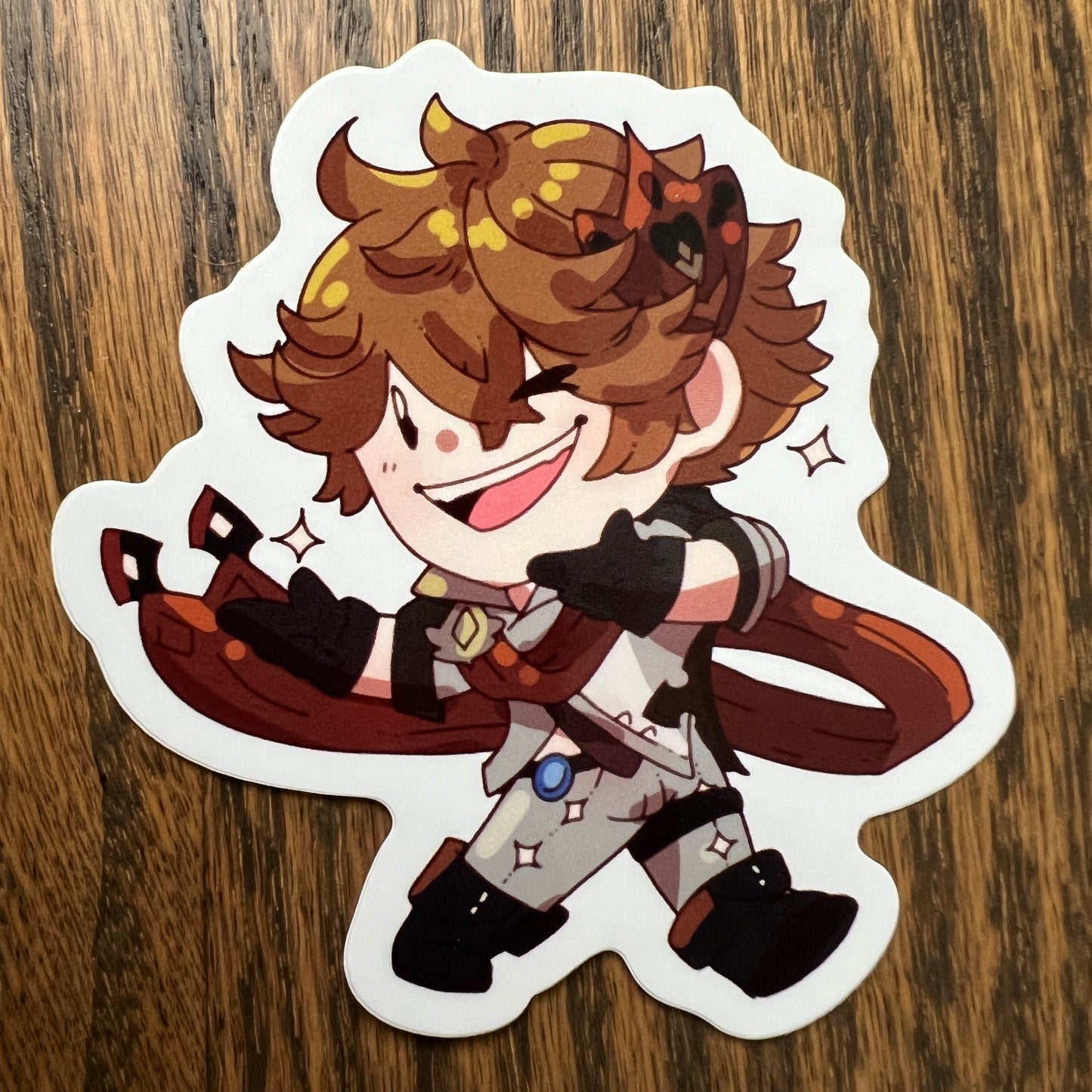 Genshin Impact Tartaglia Stickers - Die Cut