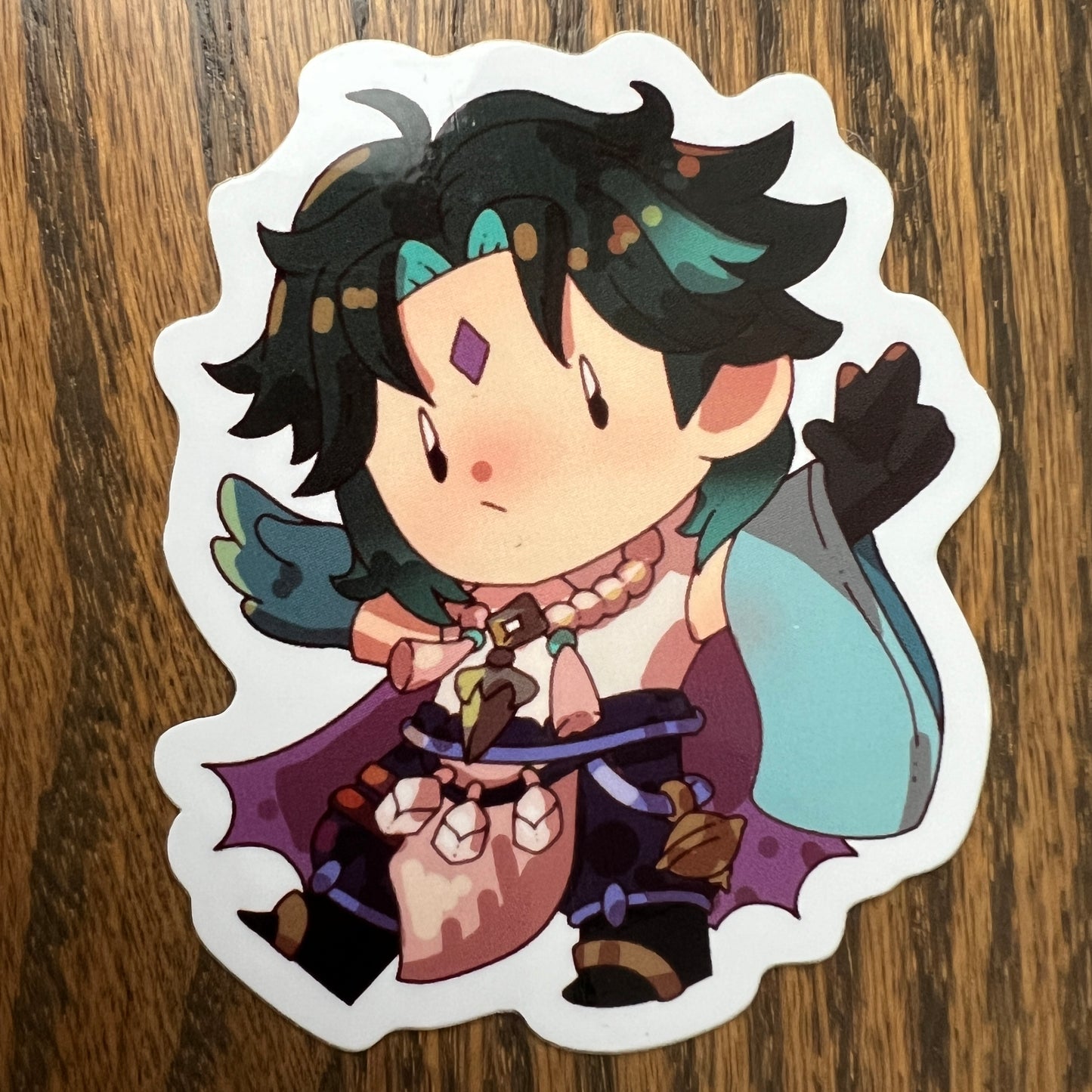 Genshin Impact Xiao Stickers - Die Cut