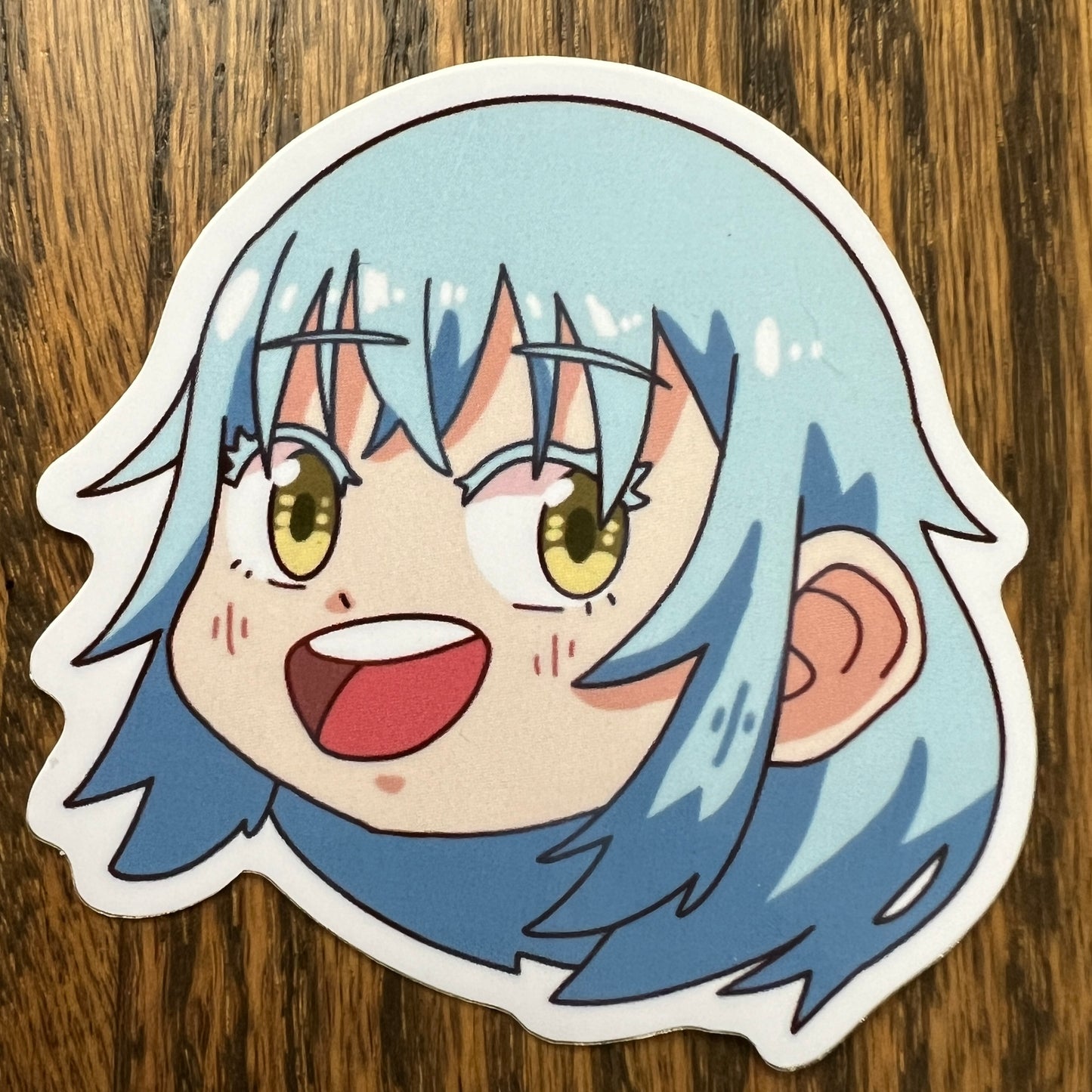 TenSura Anime Chibi Stickers - Die Cut - Rimuru, Veldora, Milim