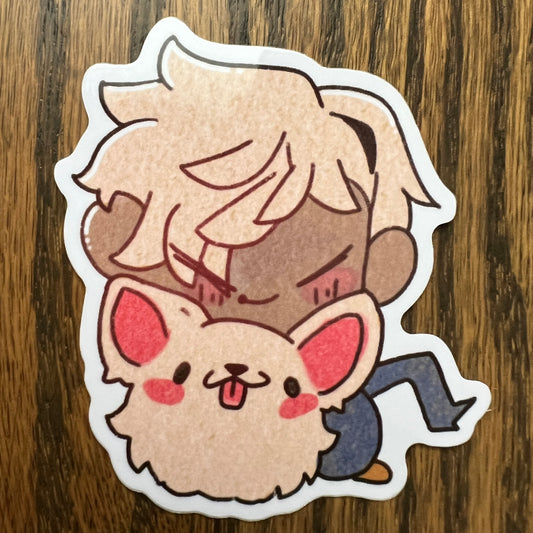 Honkai Star Rail Arlan Chibi Stickers - Die Cut
