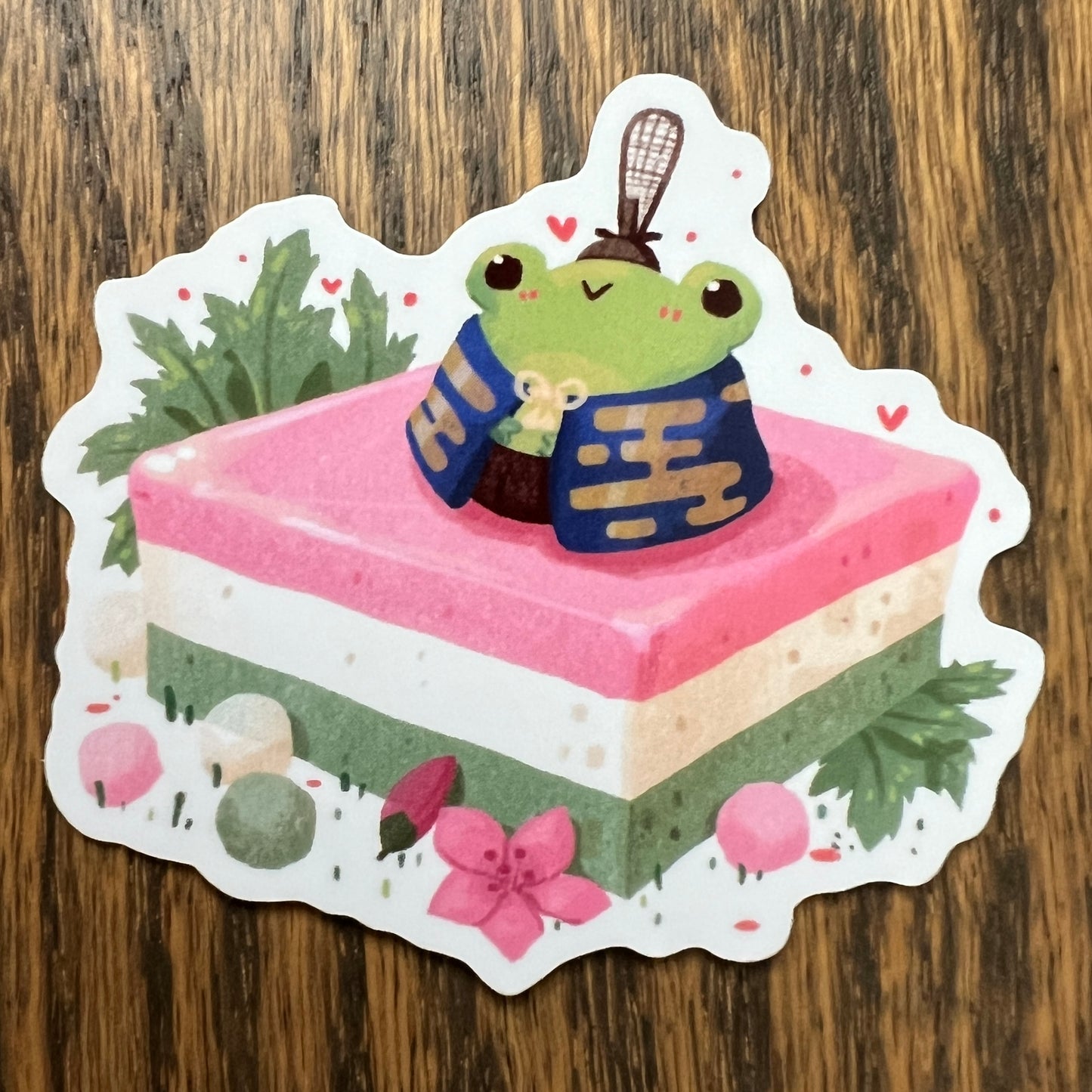 Hishi Mochi Stickers - Die Cut