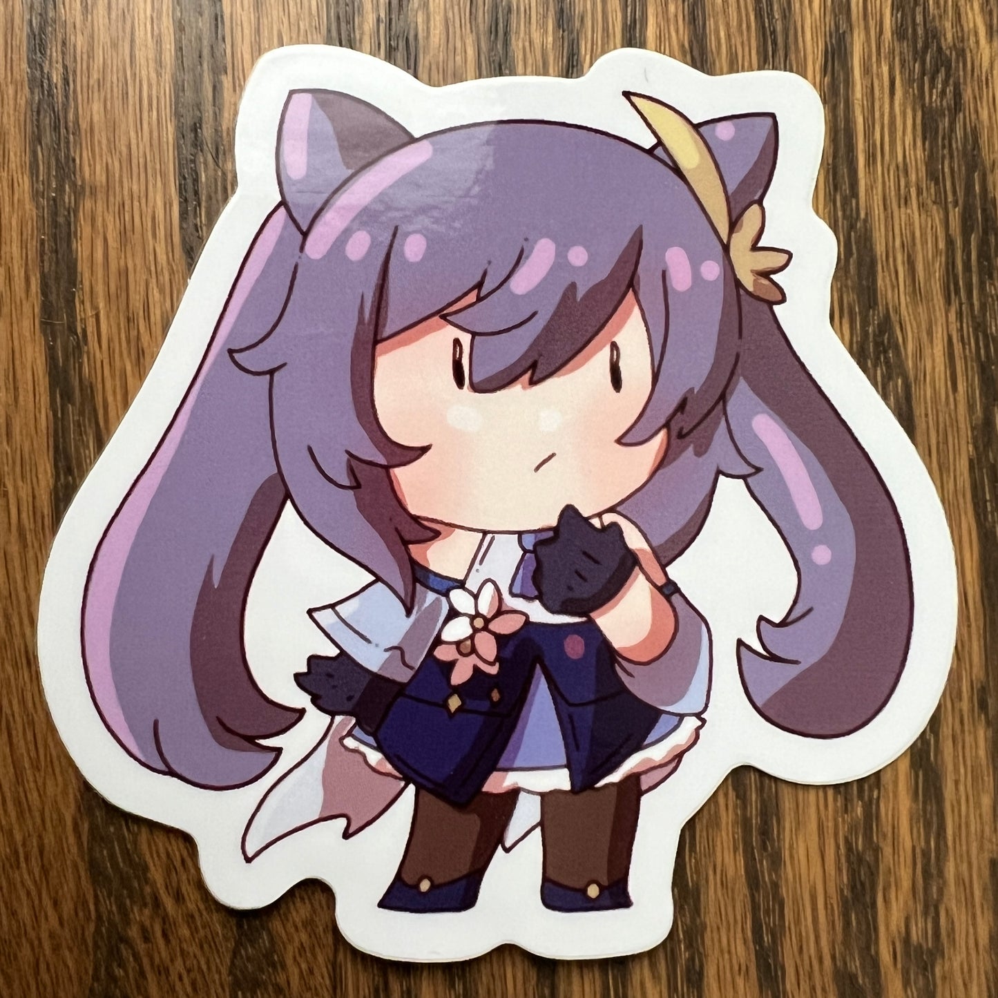 Genshin Impact Keqing Stickers - Die Cut