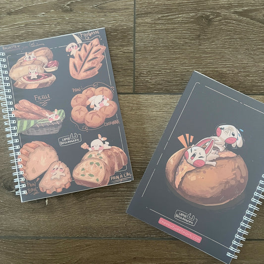 Bread Bun Buns Reusable Sticker Book #SB004