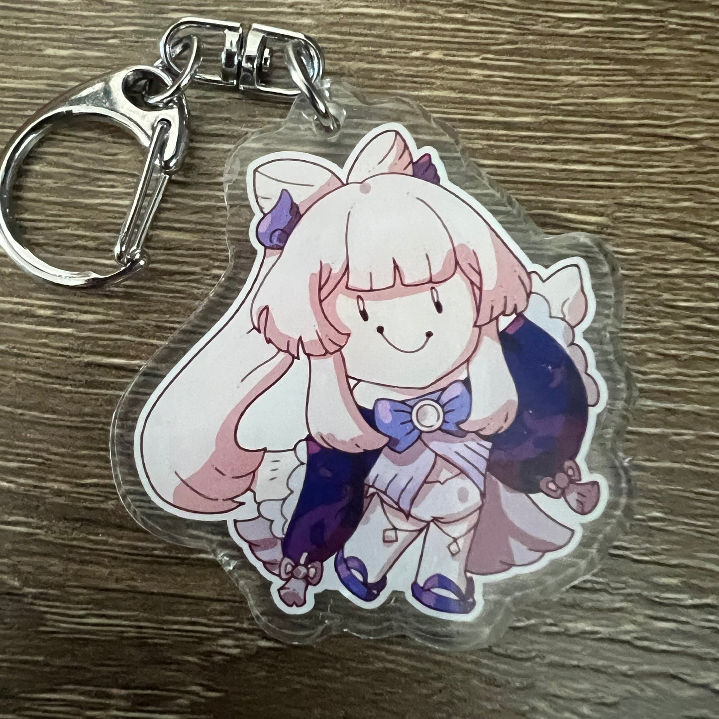 Genshin Impact Sangonomiya Kokomi Chibi Acrylic Charm Keychain Accessory #AC198