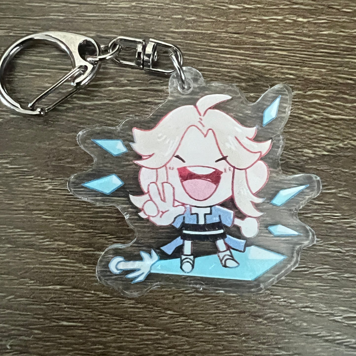 Honkai Star Rail Yanqing Chibi Acrylic Charm Keychain Accessory #AC130