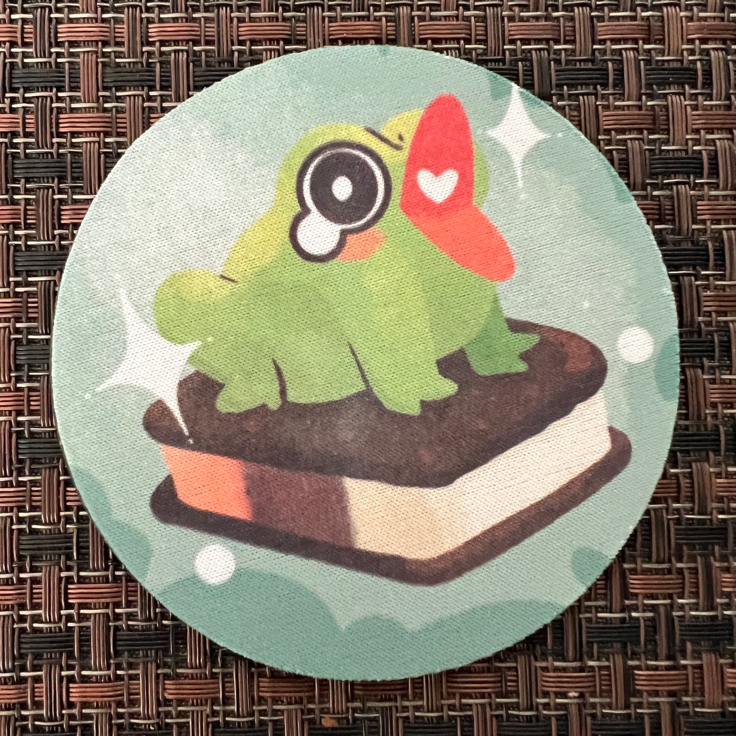 Reptile Frog Ice Cream Sandwich Coaster #C008