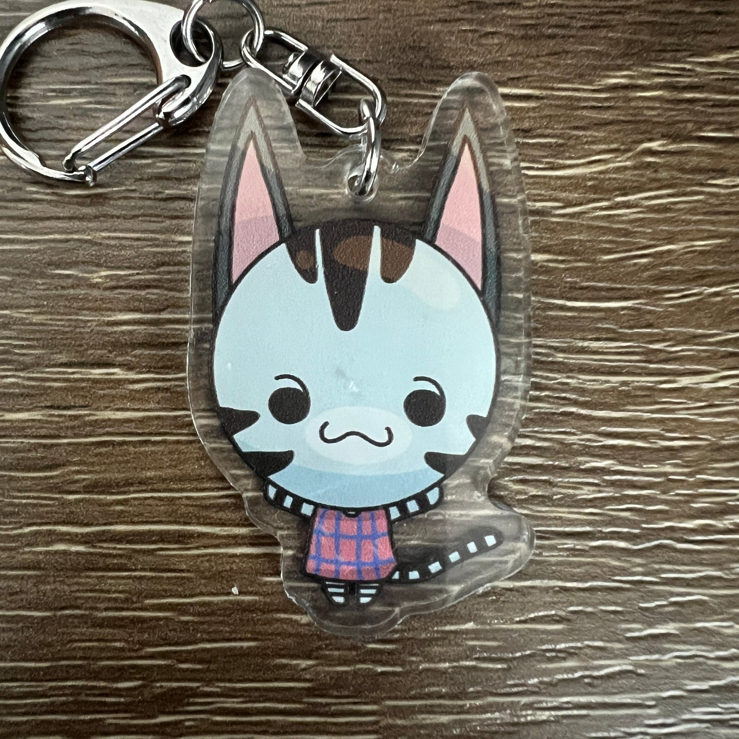 ACNH Lolly Game Cat Acrylic Charm #AC172