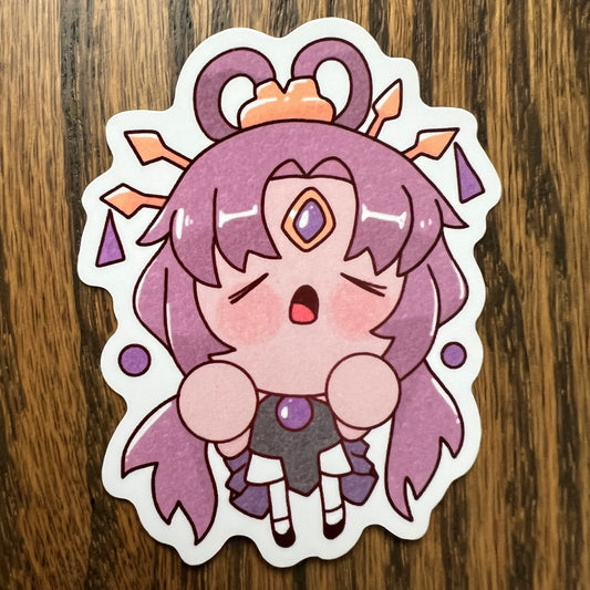 Honkai Star Rail Fu Xuan Chibi Stickers - Die Cut