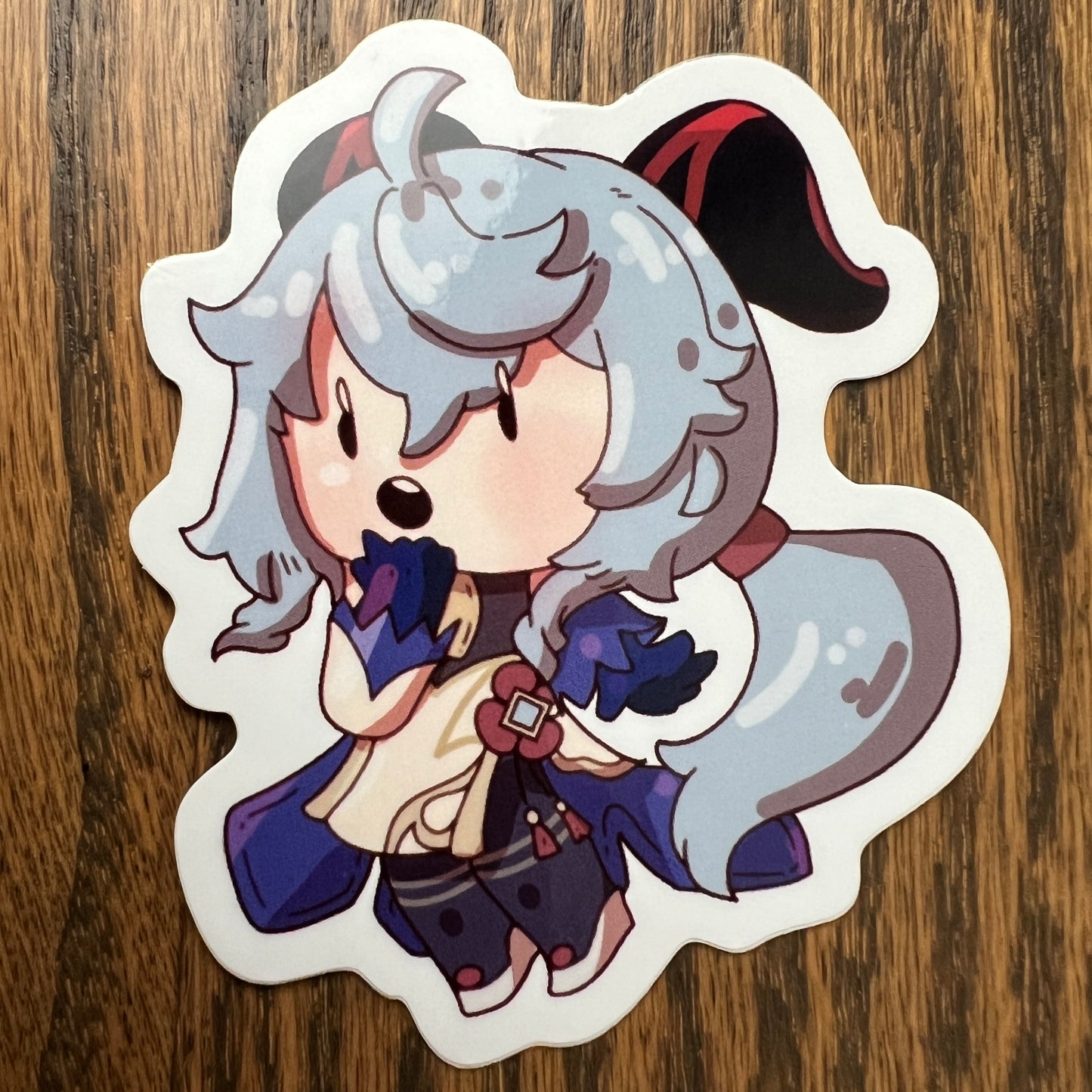 Genshin Impact Ganyu Stickers - Die Cut