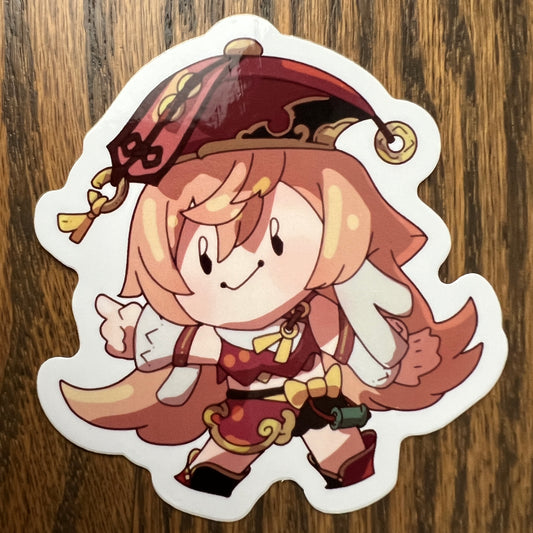 Genshin Impact Yanfei Stickers - Die Cut