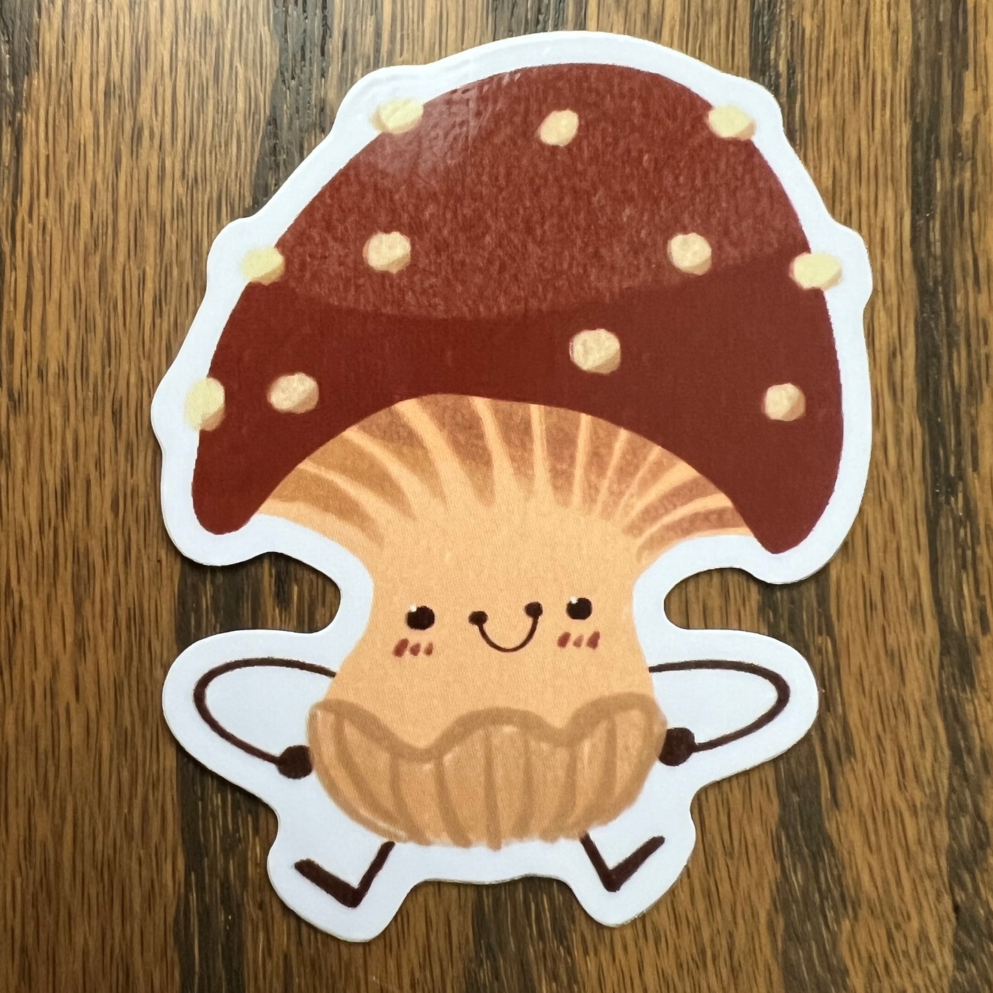 Amanita Mushboy Stickers - Die Cut
