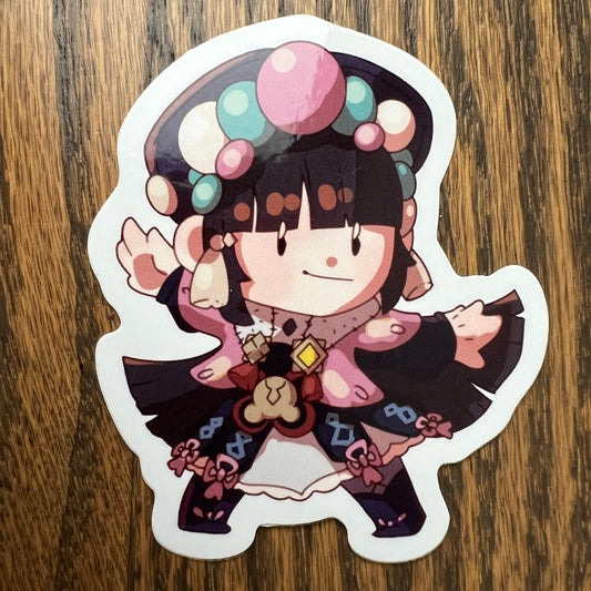 Genshin Impact Yunjin Stickers - Die Cut