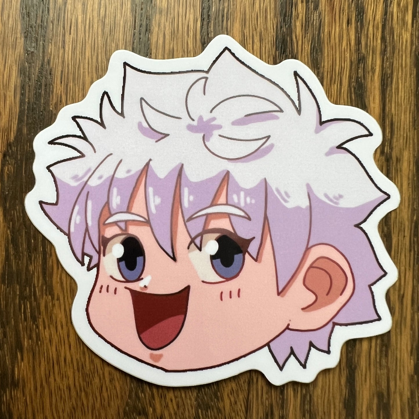 HxH Anime Chibi Stickers - Die Cut - Gon, Kilua