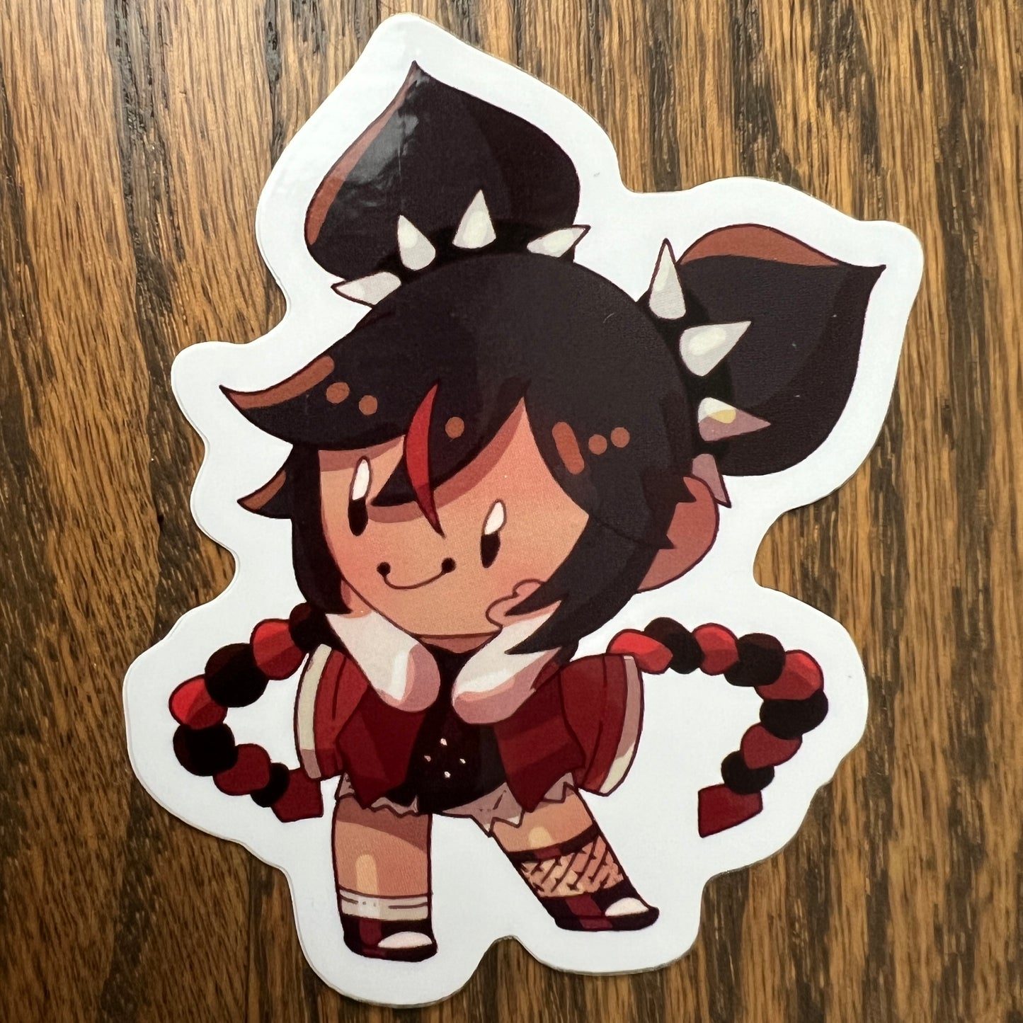 Genshin Impact Xinyan Stickers - Die Cut