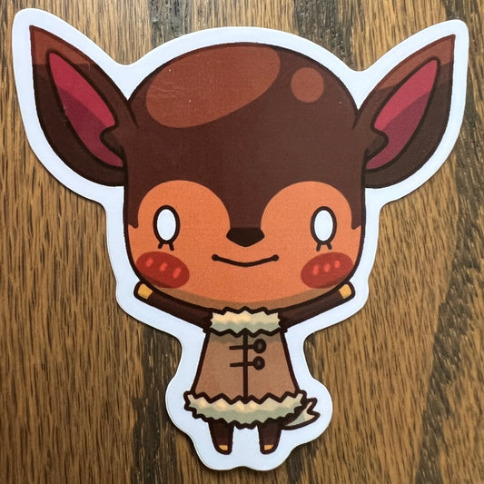 ACNH Fauna Game Deer Stickers - Die Cut
