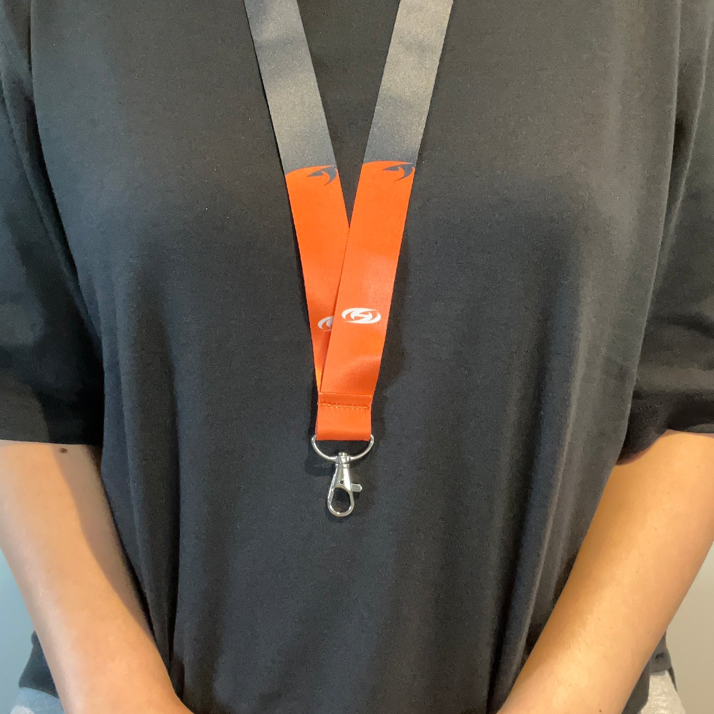 ATEEZ Orange-Black ATINY Kpop Lanyard #LY029